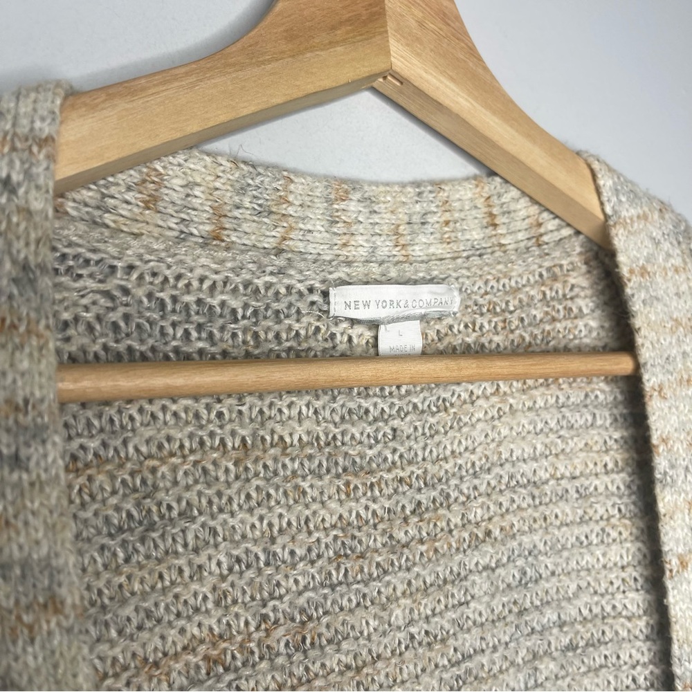 New York & Company Cardigan with Buttons and Pockets (Large) - Picture 6 of 6